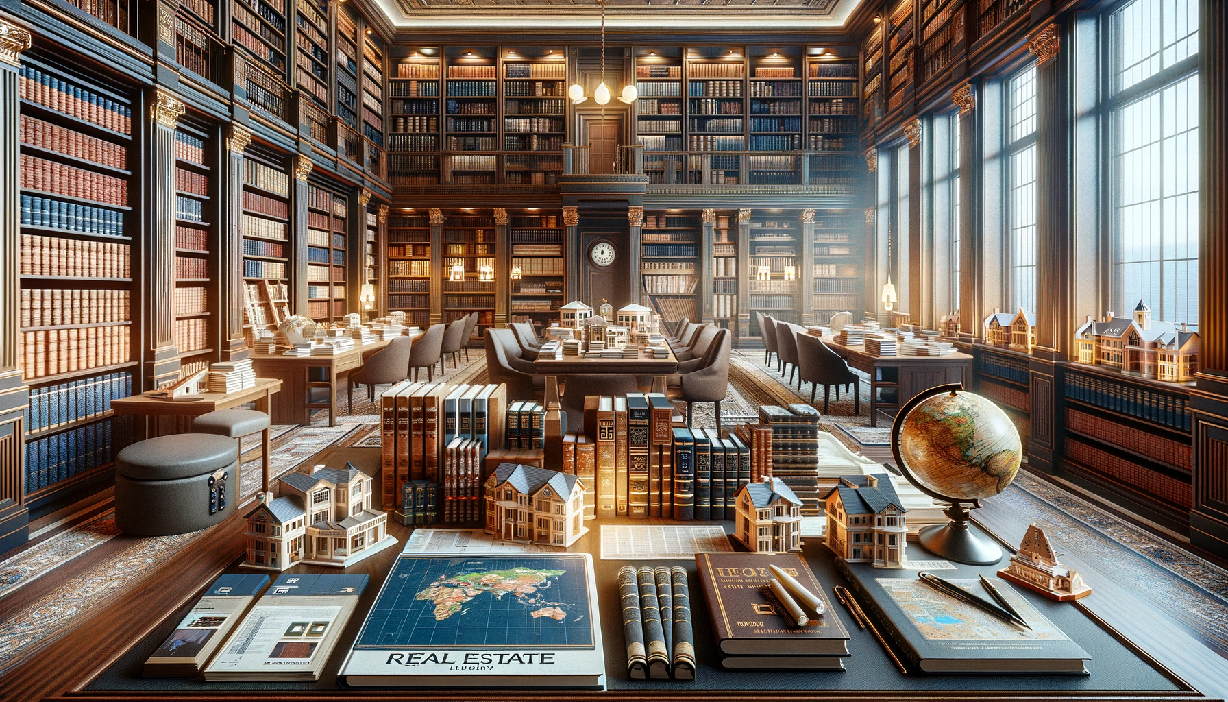 real estate library